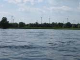 Ansicht der Elbe nahe Arneburg